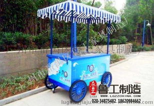 定制防腐木售貨車(chē) 景區(qū)商業(yè)街的實(shí)木美學(xué)與實(shí)用之選