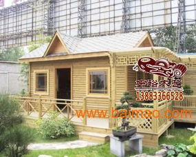 重慶防腐木景觀工程 水車(chē)與亭臺(tái)樓閣的雅致融合